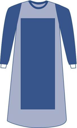 Medline - Spt-2207Cs - Gown,Polyrnf,Brthslv,L - Case/100