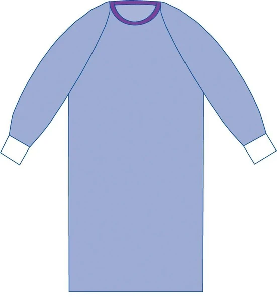 Medline - Spt-2801Cs - Gown,Aurora,Nonrnf,Raglan,L - Case/100
