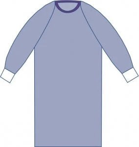 Medline - Spt-2802Cs - Gown,Aurora,Nonrnf,Raglan,Xl - Case/100