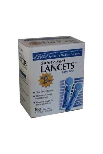 Specialty Medical Supplies - Sms10032 - Safety Seal Lancet 32g - Box/100