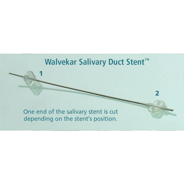 Hood Laboratories - Wss-1.0-S-St - Walvekar Salivary Duct Stents - Each