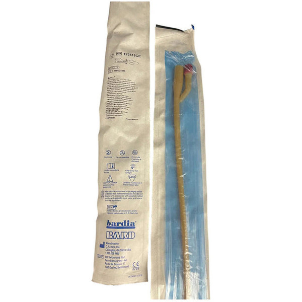 Bard Rochester - 123526CE - Bardia 2 Way Silicone Coated Catheter With 5Cc Balloon Latex 26F Replaces 57123526A 