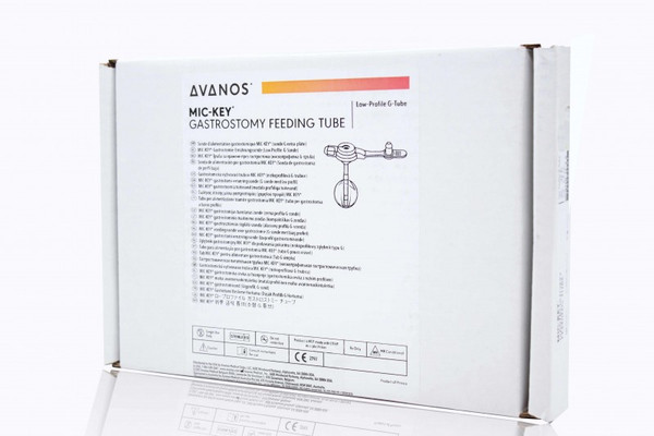Avanos Medical - Mic-Key - 1202425 - Halyard Health - Low - Profile Gastrostomy Feeding Tube Kit 24 Fr 2 - 1/2 Cm - Each