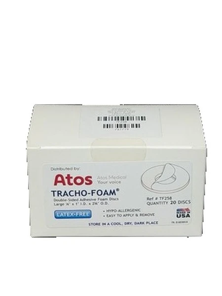 Atos Medical - Tf258 - Disc, Tracho - Foam Dbl Sided Lg - Box/20