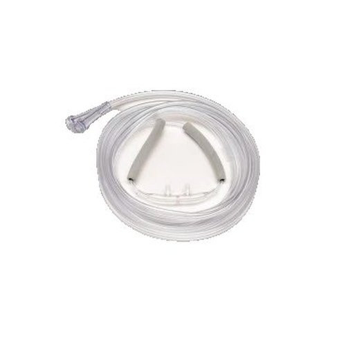 Sun Med - Salter-style - 4804-4-4-25 - Demand Nasal Cannula Dual Port Delivery Adult Curved Prong Nonflared Tip 