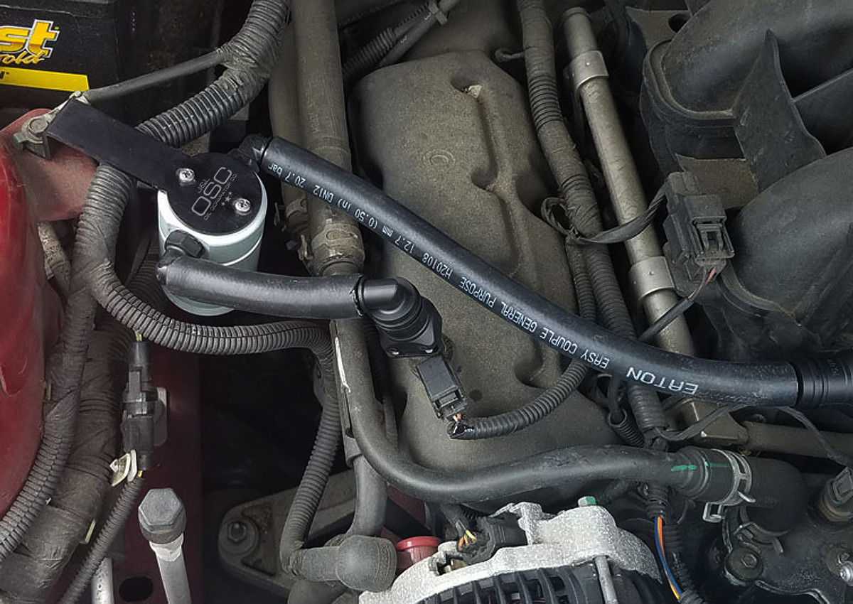 J&L Oil Separator 3.0 Passenger Side (2005-2010 Ford Mustang V6