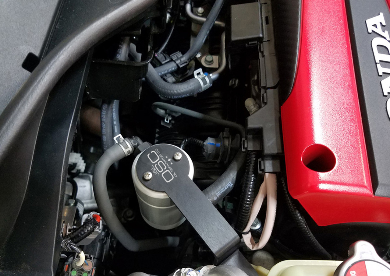 J&L Oil Separator 3.0 Passenger Side (2017-2021 Honda Civic Type R)