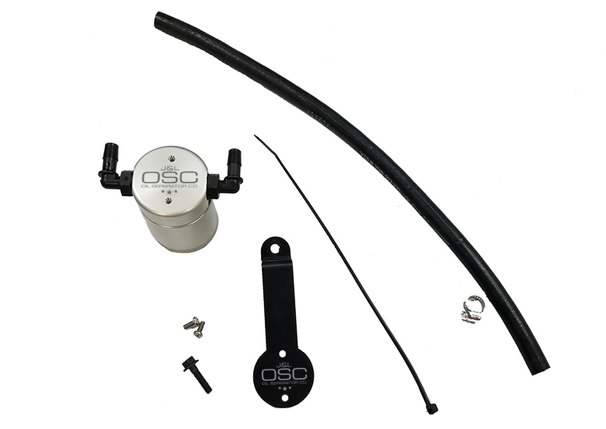 J&L Oil Separator 3.0 Passenger Side (2016-2021 Honda Civic 1.5L Turbo EX/SI)