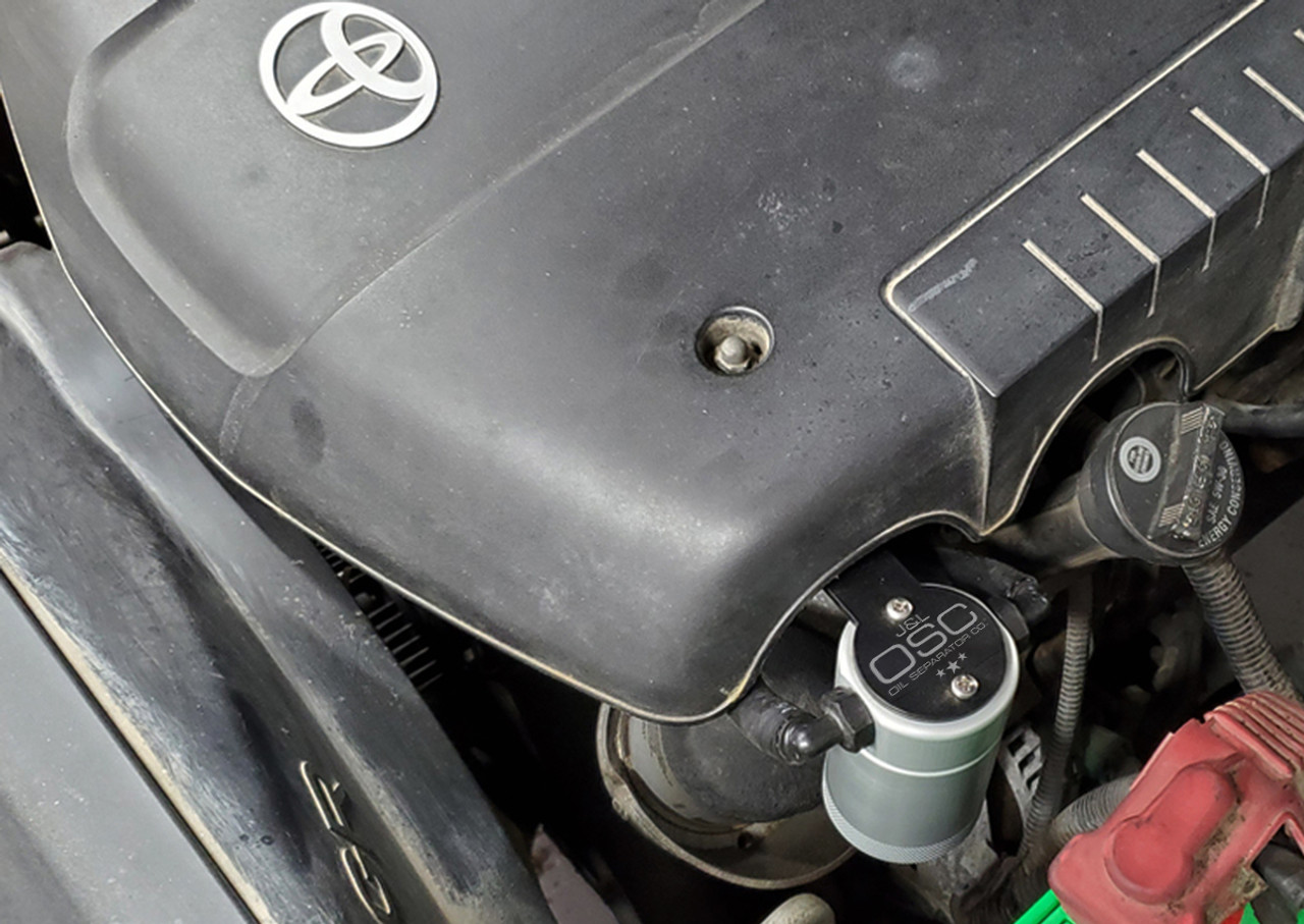 Toyota 4L oil catch can