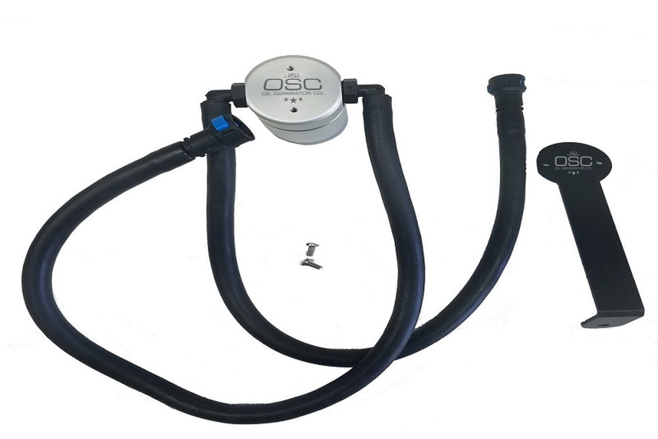 J&L Oil Separator 3.0 Passenger Side (2012-2015 Chevy Camaro ZL1 6.2L)J&L 3.0 OIL SEPARATOR (2012-2015 CAMARO ZL1 PASSENGER SIDE)