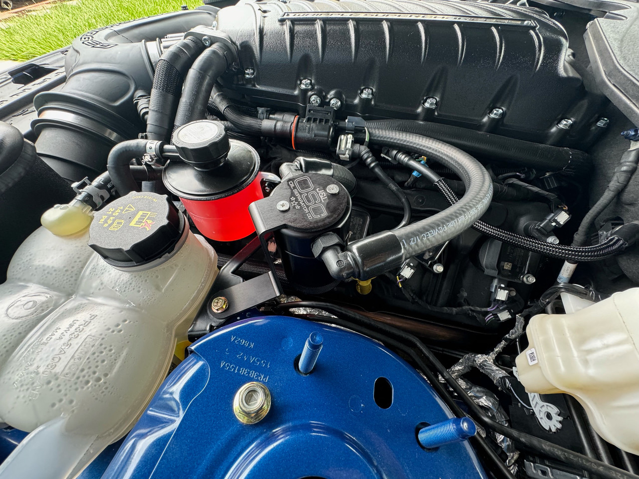 J&L Oil Separator 3.0 CCV Side (2024-2026 Ford Mustang GT 5.0 with Whipple Supercharger)