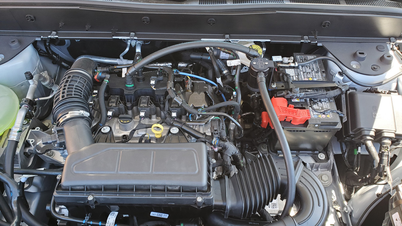 J&L Oil Separator 3.0 (2025 Ford Bronco Sport 1.5L; 2023-2026 Ford Escape 1.5L)  kit in engine bay.