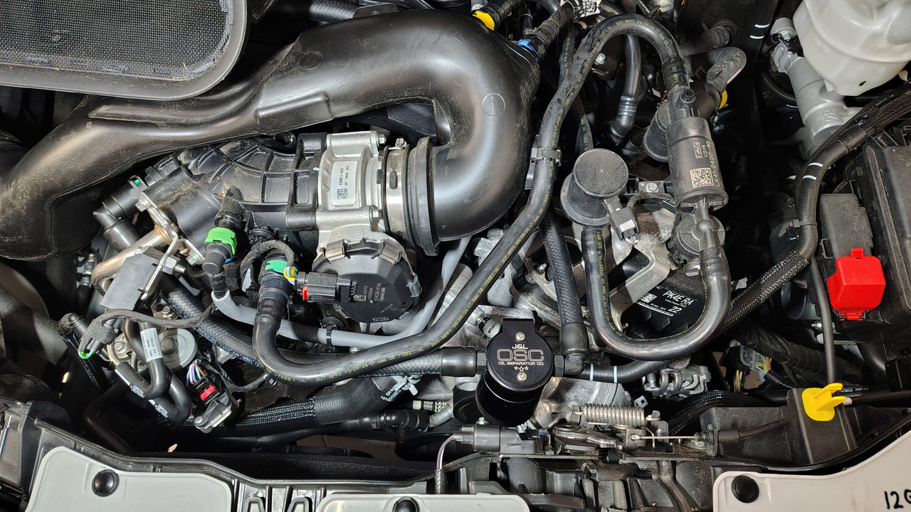 J&L Oil Separator 3.0 (2020-2026 Ford Transit 150/250/350 3.5L Naturally Aspirated)J&L 3.0 Oil Separator('20-'26 Transit 150/250/350 3.5L Naturally Aspirated)