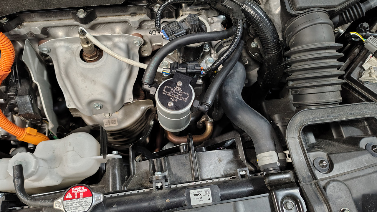 J&L Oil Separator 3.0 PCV Side (2025-2026 Honda Civic Hybrid)