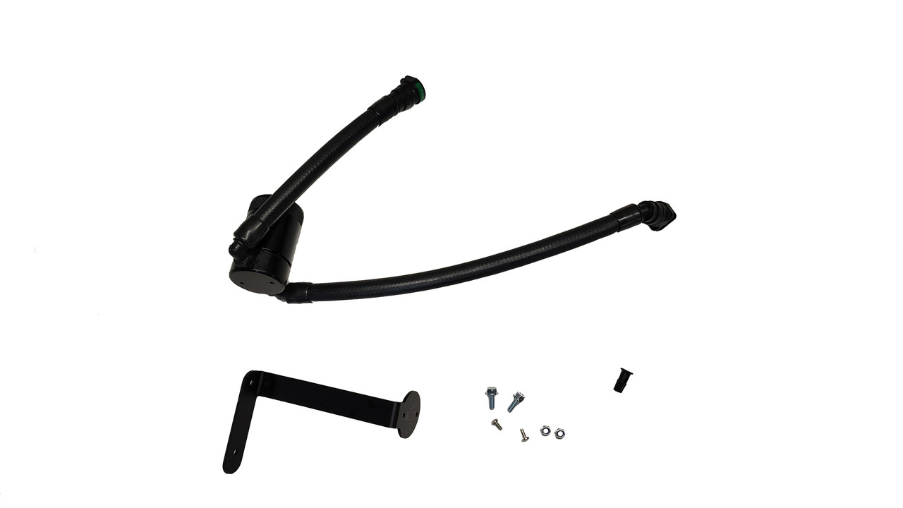 J&L Oil Separator Co. Oil Separator 3.0 PCV Side (5.0L) for 2015-2017 Ford F-150 (5.0L V8)