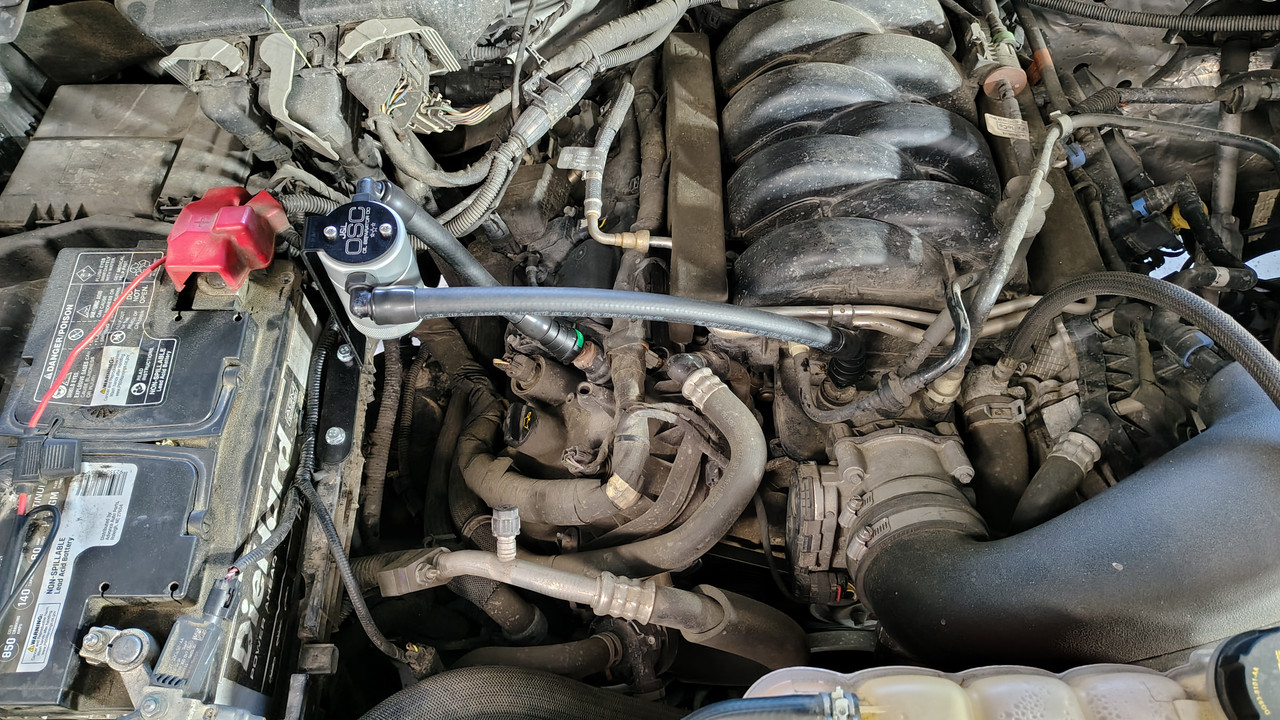 J&L Oil Separator 3.0 PCV Side (2018-2020 Ford F-150 5.0L)