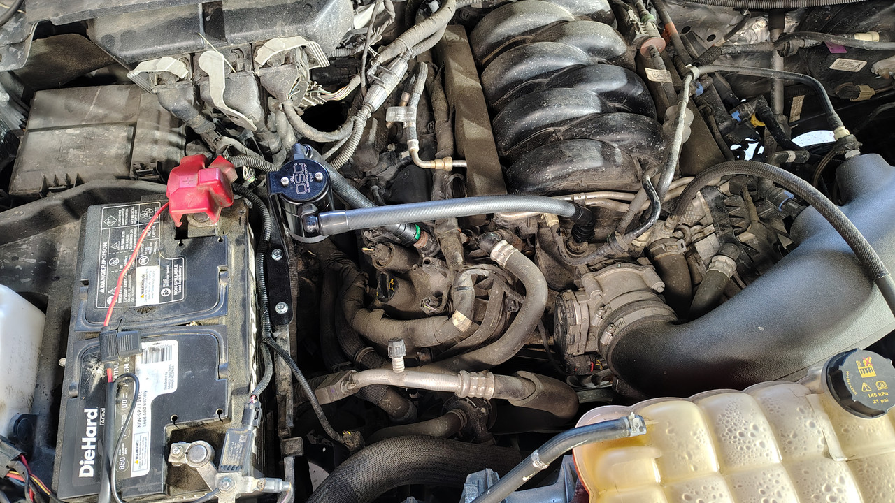 J&L Oil Separator 3.0 PCV Side (2018-2020 Ford F-150 5.0L)