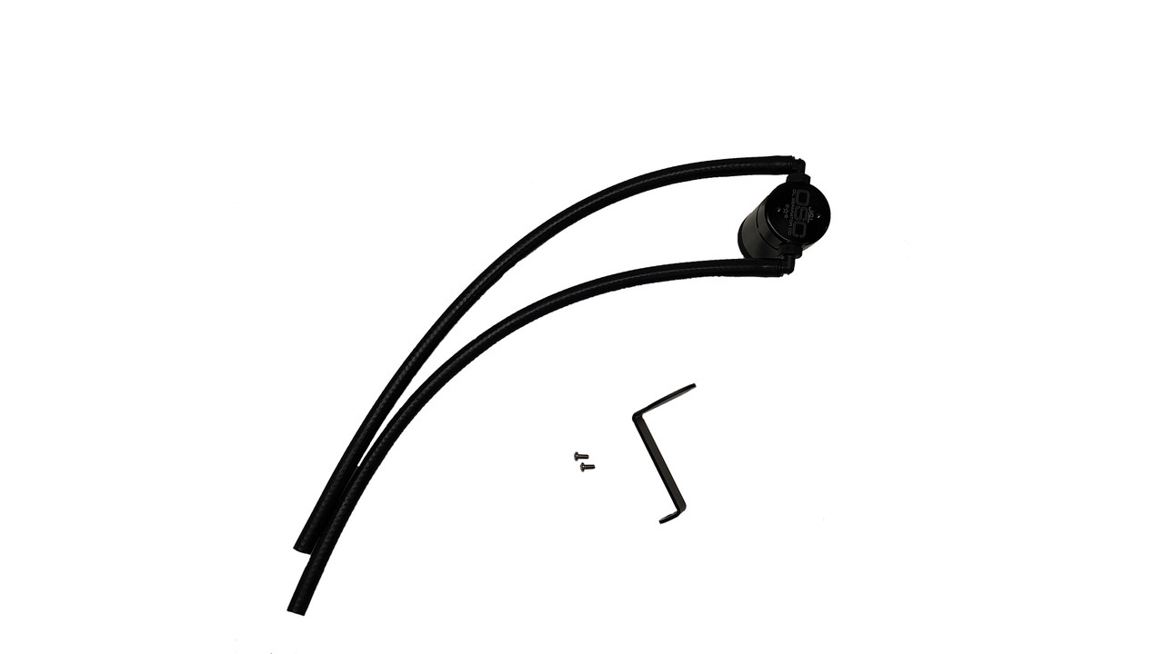 J&L Oil Separator 3.0 PCV Side for 2005-2009 Toyota 4Runner 4.7L V8 - Side Angle View