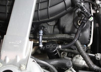 Close-up layout of J&L Oil Separator 3.0, Passenger Side (2011-2017 Ford Mustang 3.7L V6) plumbing lines.