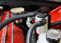 J&L Oil Separator 3.0 Driver Side (2015-2017 Dodge Charger Hellcat; 2015-2017 Dodge Challenger Hellcat) installed