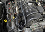 J&L Oil Separator 3.0 Passenger Side (2005-2023 5.7L Hemi Dodge Charger, Challenger, 300C & Magnum) installed kit in engine bay.
