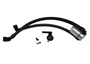 J&L Oil Separator 3.0 Passenger Side (2011-2014 Ford F-150 5.0L & 6.2L/SVT Raptor) canister with hoses on white background.