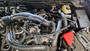J&L Oil Separator 3.0 PCV Side (2024-2025 Ford Ranger Raptor 3.0L) kit in engine bay.