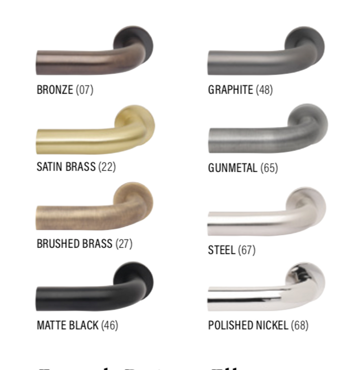 French Return Drapery Hardware