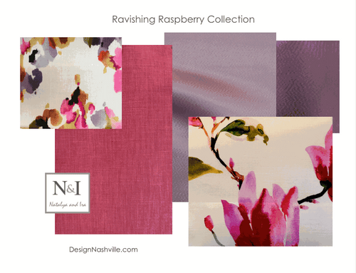 Ravishing Raspberry Collection swatch set
