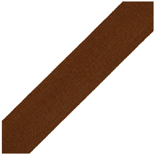 Karlee grosgrain border tape brown