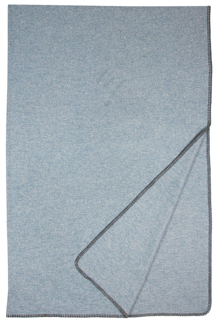 Shasta Sky Throw, soft blue