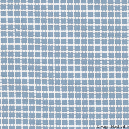 small scale chambray and white woven plaid fabric for home decorating