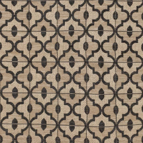 dark grey Roman lattice chenille fabric