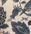 A Bird's Tale linen print fabric, indigo