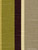 Sylvester moss green, taupe, brown stripe fabric