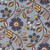 Mabinga blue printed floral botanical cotton fabric