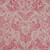 Woodland Menagerie raspberry toile linen print fabric