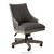 Roarke Grey desk chair, rolling office chair