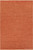 Newton's Crossing orange textured jute rug