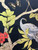 Bird's Eye View fabric birds leopard