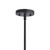 Xander Black Modern pendant chandelier