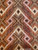 Buckley contemporary lodge fabric large scale chevron rust and brown chenille
