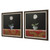 Floral Topiaries in Chinese Bowls set of 2