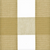 Toffee (tan) and white cotton, large plaid fabric for home decorating.