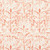 artistic botanical  print fabric tomato red