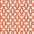 Villa Geometric Lattice, coral red