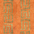 orange ethnic fabric