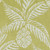 lime and white large scale pineapple print fabric