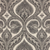 Art Deco, ogee, fretwork. chenille jacquard fabric, grey