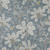 palm trees blue grey printed fabric